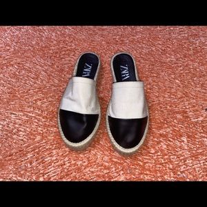 Zara Espadrille slides